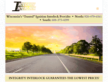 Tablet Screenshot of integrityinterlock.com